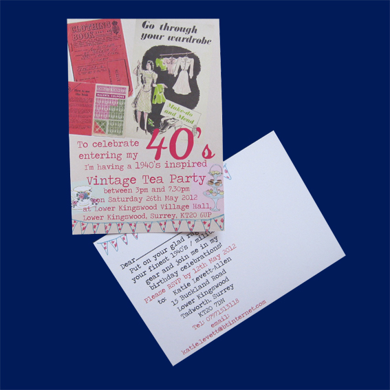 Flyer Printing for the 40's!